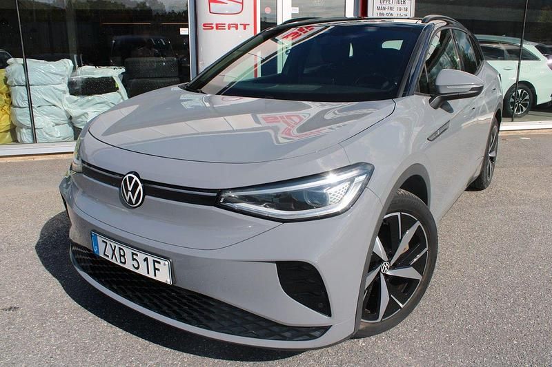 Grå Begagnad 2022 VW ID.4 GTX SUV | 319 900 kr - Bild 1/4