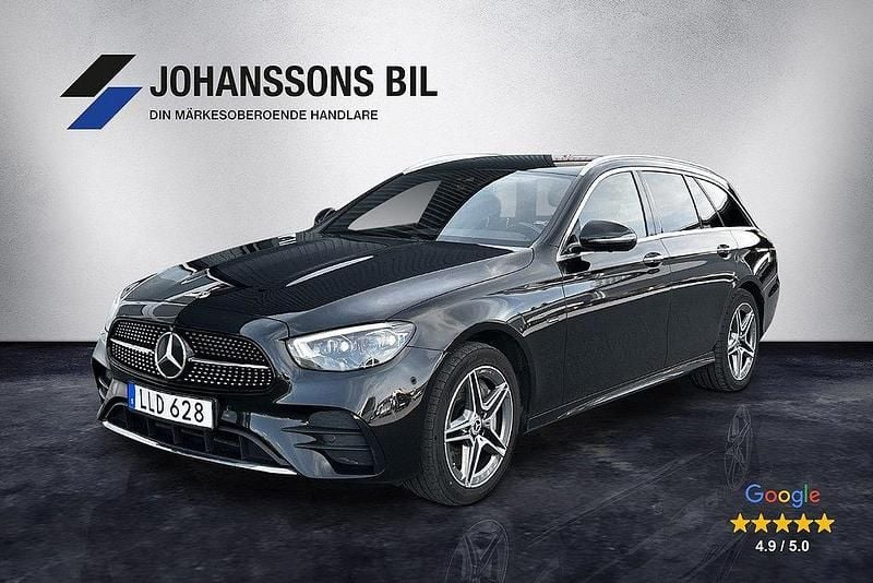 Svart Begagnad 2020 Mercedes E300 AMG Kombi | 389 900 kr (Lite dyr) - Bild 1/4