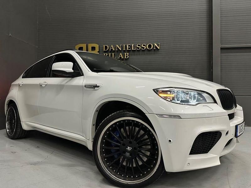 Begagnad BMW X6 M Sport Line 555 HK (408 kW) 2012 Vit SUV
