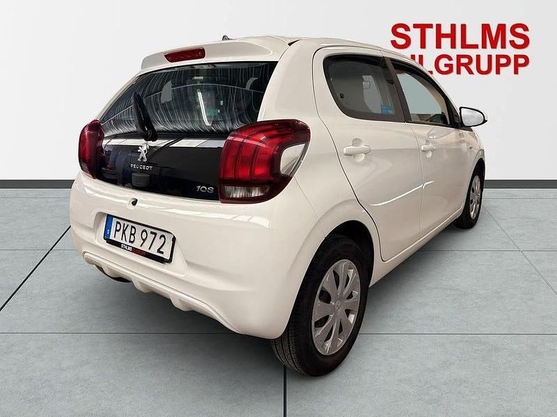 Begagnad Peugeot 108 69 HK (50 kW) 2016 Vit Halvkombi