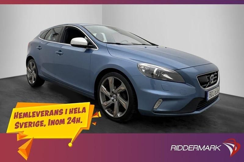 Begagnad Volvo V40 R-Design 120 HK (88 kW) 2016 Blå Kombi