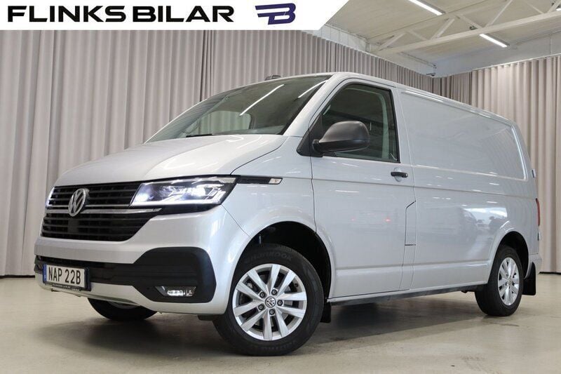 Silver (reflexsilver metallic) Begagnad 2021 VW T6.1 Van | 399 900 kr (Marknadspris) - Bild 1/4
