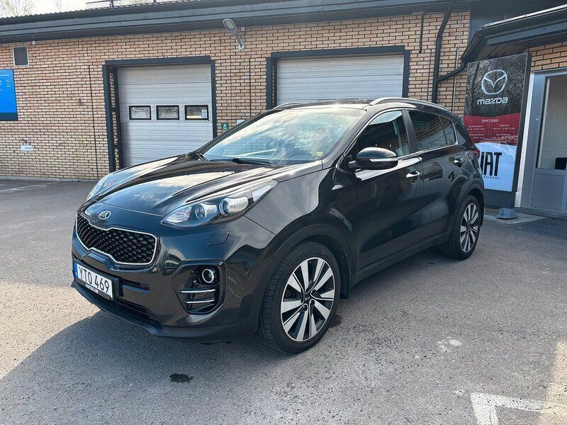 Svart Begagnad 2017 Kia Sportage Advance SUV | 189 500 kr (Marknadspris) - Bild 1/4