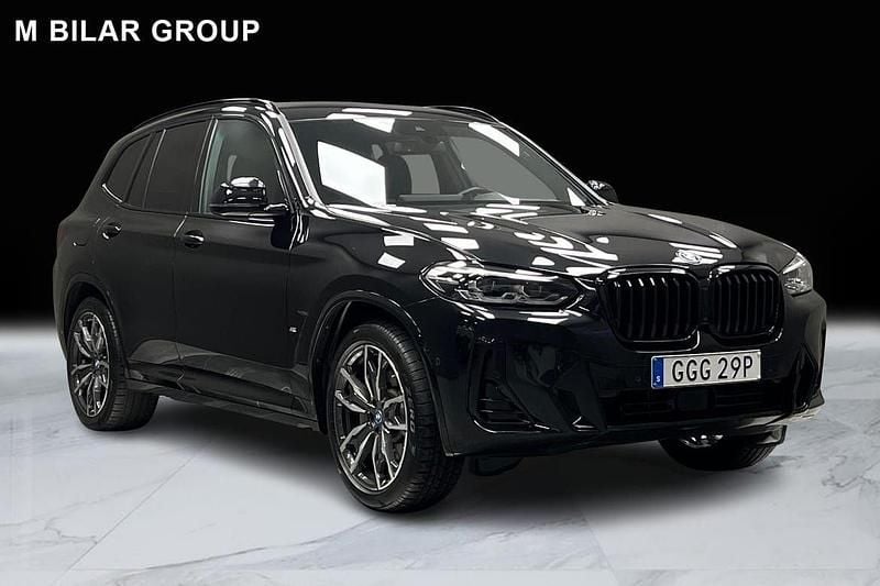 Svart Begagnad 2023 BMW X3 M Sport SUV | 579 000 kr (Marknadspris) - Bild 1/4