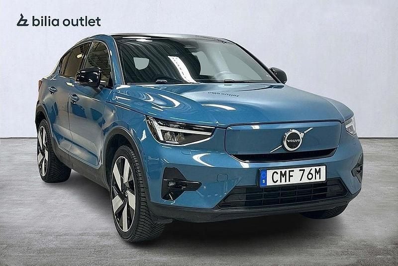 Begagnad Volvo C40 Ultimate 300 kW (408 HK) 2022 Blå SUV