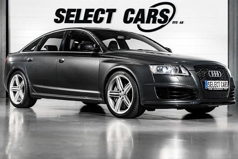 Daytona grå metallic Begagnad 2009 Audi RS6 Sport Sedan | 499 000 kr - Bild 1/4