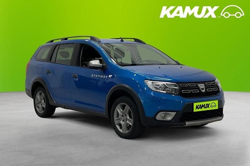 Ljusblå (blå) Begagnad 2019 Dacia Logan MCV Stepway Kombi | 89 400 kr (Bra pris) - Bild 1/3
