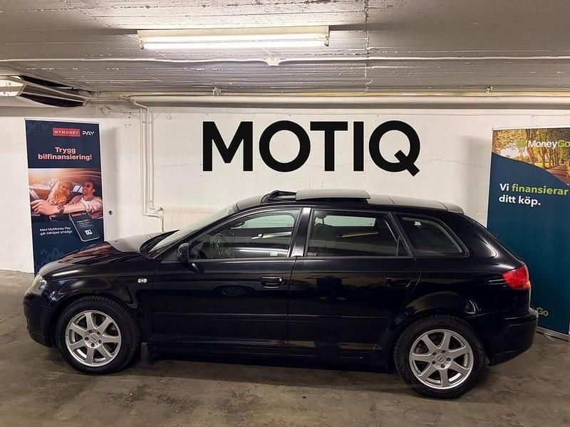 Svart Begagnad 2007 Audi A3 Comfort Sedan | 49 904 kr (Marknadspris) - Bild 1/4