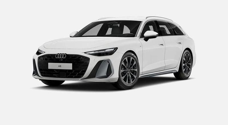Vit Ny 2025 Audi A6 S-Line Kombi | 659 000 kr (Lite dyr) - Bild 1/4