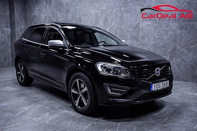 Svart Begagnad 2017 Volvo XC60 R-Design SUV | 264 800 kr (Marknadspris) - Bild 1/4