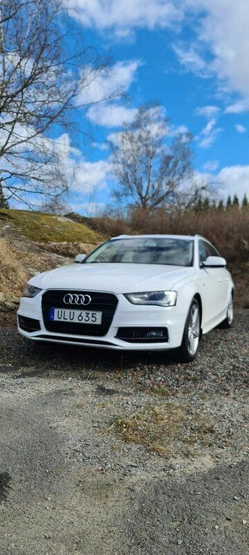 Vit Begagnad 2015 Audi A4 Sport Kombi | 85 000 kr (Bra pris) - Bild 1/4