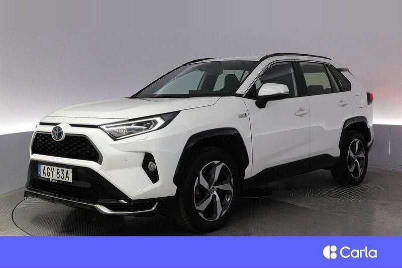 Vit Begagnad 2020 Toyota RAV4 Hybrid Active SUV | 384 900 kr (Marknadspris) - Bild 1/4