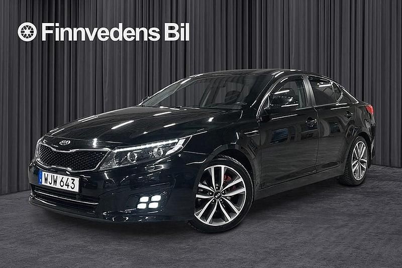 Svart Begagnad 2014 Kia Optima Sedan | 139 000 kr (Dyr) - Bild 1/4