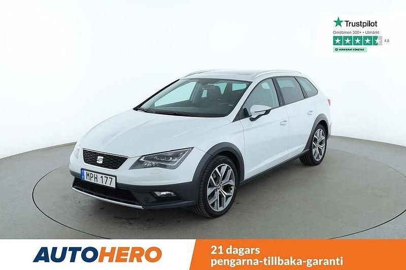Vit Begagnad 2014 Seat Leon X-Perience 4Drive Kombi | 144 000 kr (Bra pris) - Bild 1/4