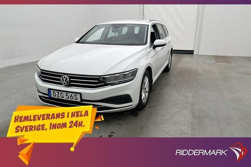 Vit Begagnad 2020 VW Passat Kombi | 214 800 kr (Marknadspris) - Bild 1/3
