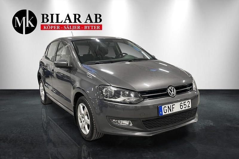 Begagnad VW Polo 86 HK (63 kW) 2013 Mörkgrå Halvkombi