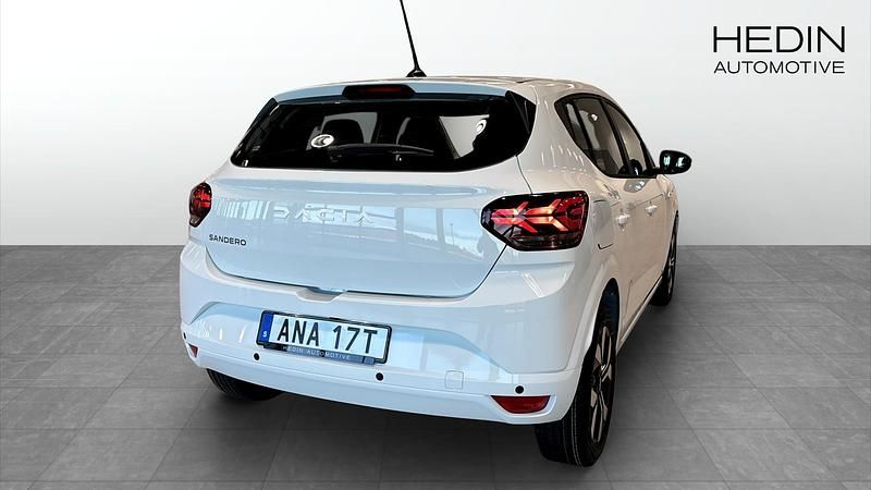 Ny Dacia Sandero Expression 90 HK (66 kW) 2025 Vit (white) Halvkombi