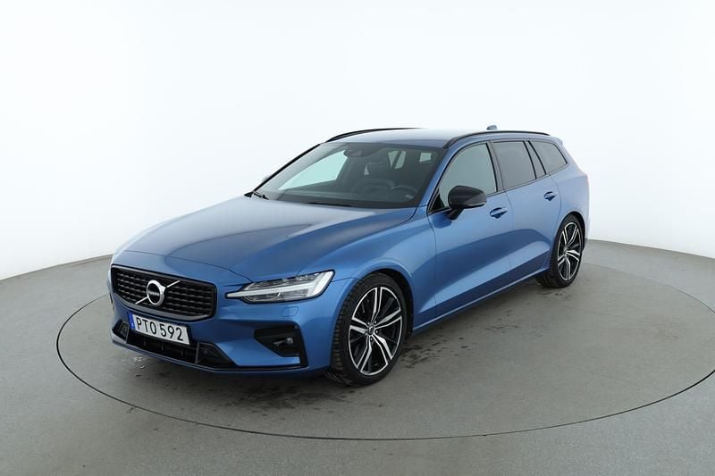 Begagnad Volvo V60 R-Design 253 HK (186 kW) 2019 Blå Kombi