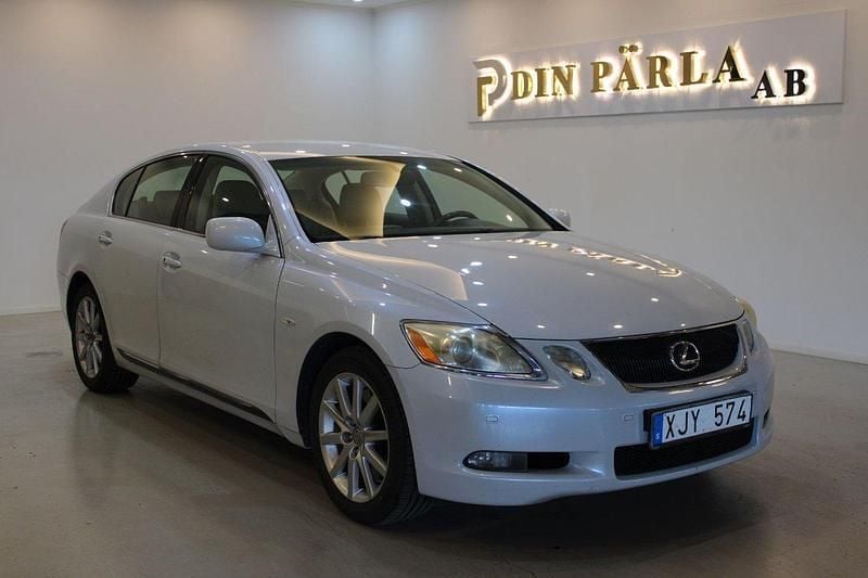 Ljusblå (blå) Begagnad 2006 Lexus GS300 Sedan | 74 900 kr - Bild 1/4
