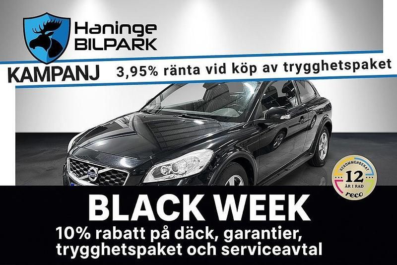Svart Begagnad 2011 Volvo C30 Momentum Halvkombi | 69 900 kr (Marknadspris) - Bild 1/2