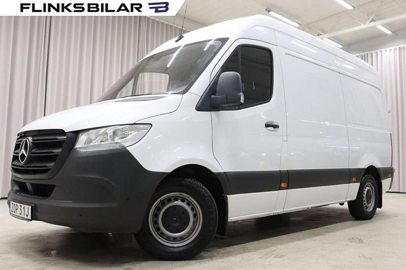 Vit Begagnad 2021 Mercedes Sprinter Van | 319 900 kr (Marknadspris) - Bild 1/4