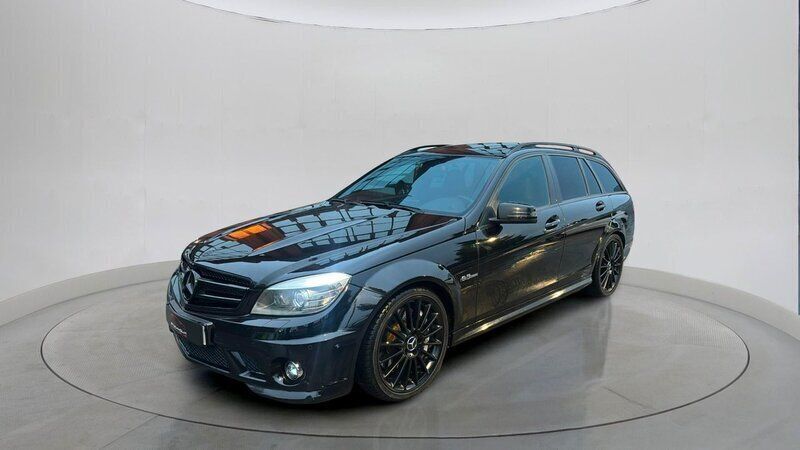 Svart Begagnad 2009 Mercedes C63 AMG AMG Kombi | 269 900 kr (Marknadspris) - Bild 1/4