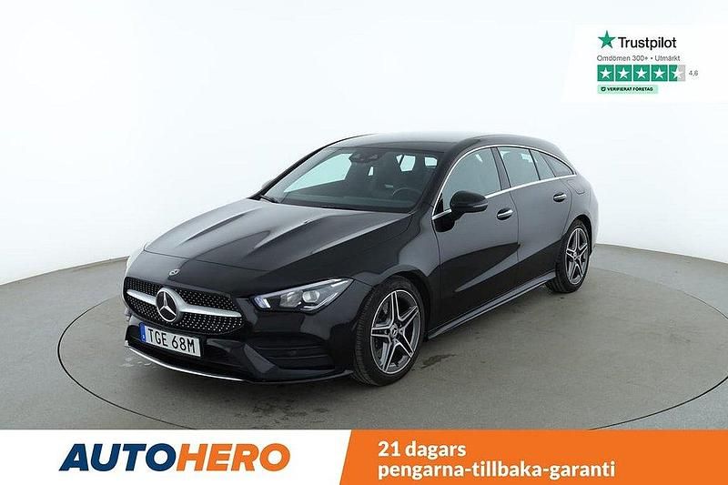 Svart Begagnad 2019 Mercedes CLA200 Shooting Brake AMG line Kombi | 290 000 kr (Marknadspris) - Bild 1/4