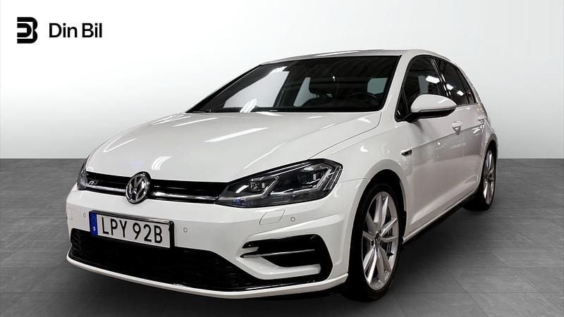 Pure white Begagnad 2020 VW Golf VII GT | 204 900 kr (Marknadspris) - Bild 1/4