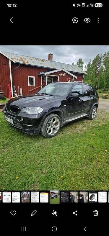 Svart Begagnad 2012 BMW X5 Sport Line SUV | 125 000 kr (Superpris) - Bild 1/4