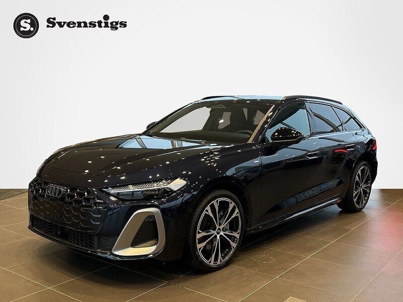 Blå Ny 2024 Audi A5 S-Line Sportkupé | 639 900 kr (Bra pris) - Bild 1/4