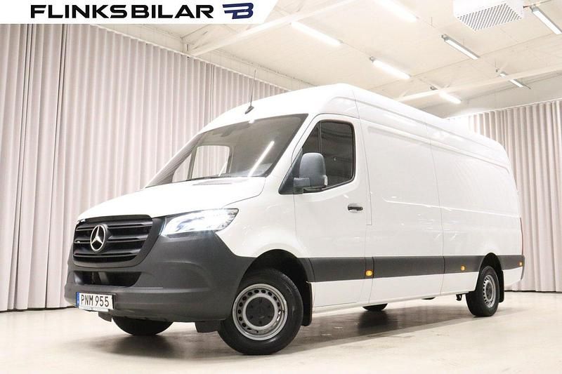 Vit Begagnad 2022 Mercedes Sprinter Van | 319 900 kr (Marknadspris) - Bild 1/4