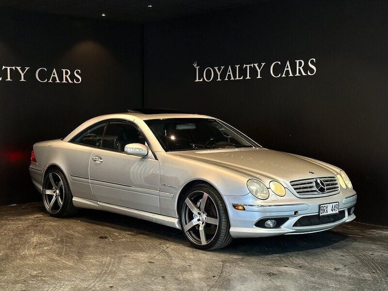 Begagnad Mercedes CL55 AMG AMG 501 HK (368 kW) 2003 Silver Sportkupé