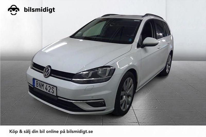Vit Begagnad 2020 VW Golf VII GT Kombi | 179 800 kr (Marknadspris) - Bild 1/3