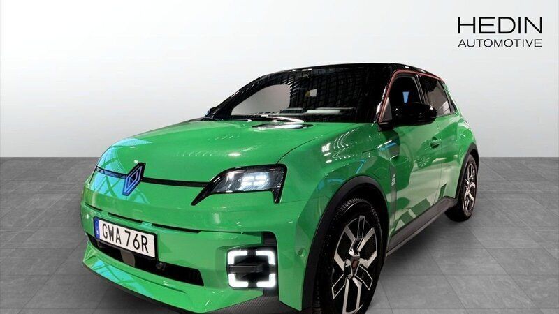 Ny Renault R5 Evolution 69 kW (95 HK) 2025 Grön Halvkombi