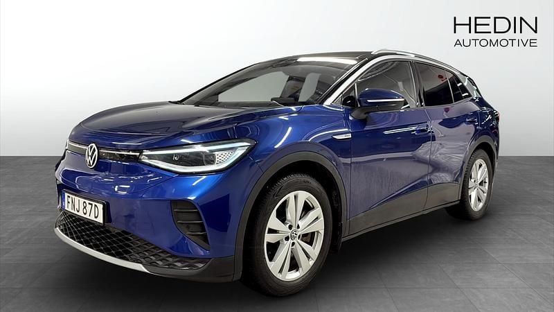 Blå Begagnad 2022 VW ID.4 Pro SUV | 299 900 kr (Marknadspris) - Bild 1/4