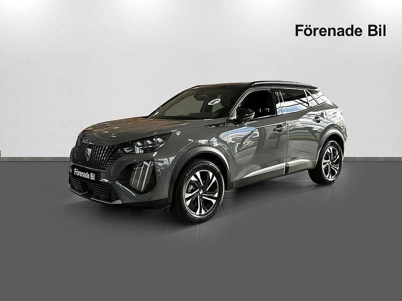 Grå Begagnad 2023 Peugeot 2008 GT SUV | 259 000 kr (Marknadspris) - Bild 1/4