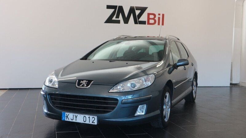 Mörkgrå Begagnad 2007 Peugeot 407 Kombi | 30 900 kr (Marknadspris) - Bild 1/4