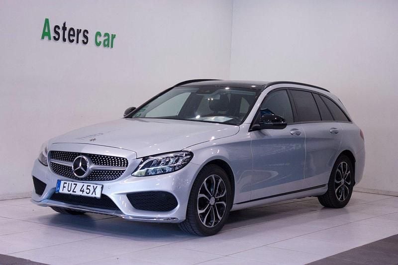 Silver Begagnad 2020 Mercedes C220 Kombi | 279 000 kr (Superpris) - Bild 1/4