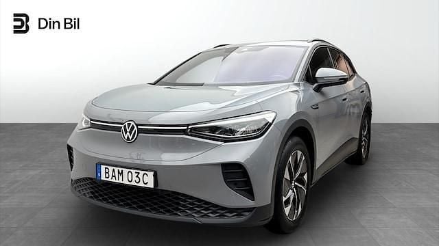 Grå Begagnad 2021 VW ID.4 Pro Performance SUV | 319 900 kr (Bra pris) - Bild 1/4