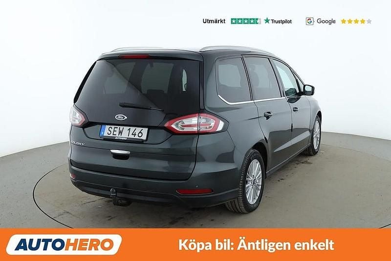 Begagnad Ford Galaxy Titanium 182 HK (133 kW) 2017 Grön Minibuss