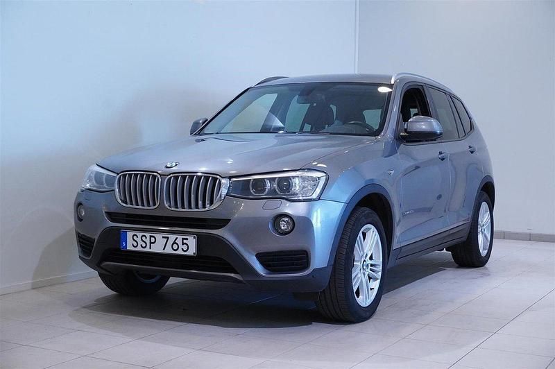 Grå Begagnad 2014 BMW X3 SUV | 239 900 kr (Dyr) - Bild 1/4