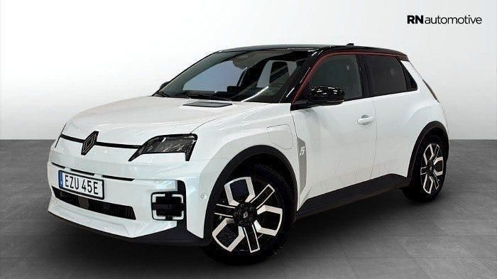Vit Ny 2025 Renault R5 Techno Halvkombi | 399 900 kr (Marknadspris) - Bild 1/4