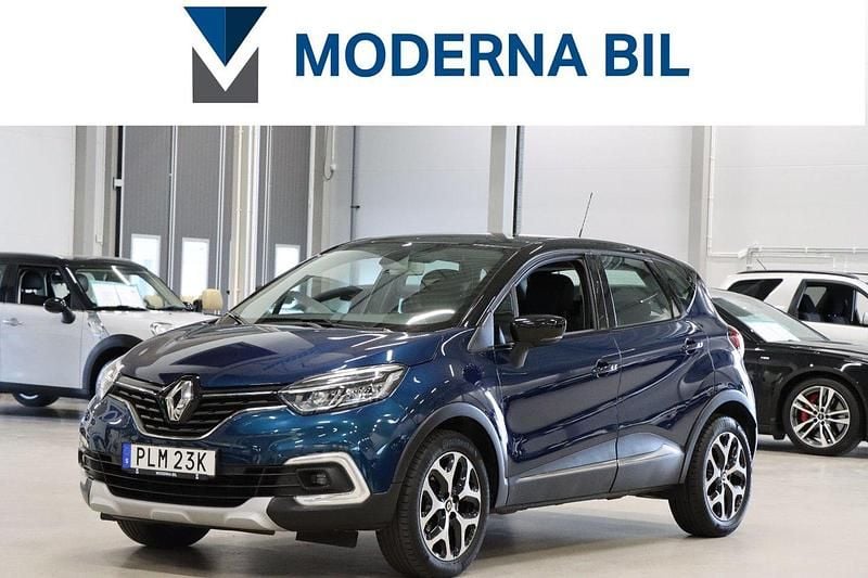 Mörkgrön Begagnad 2019 Renault Captur SUV | 109 900 kr (Bra pris) - Bild 1/4