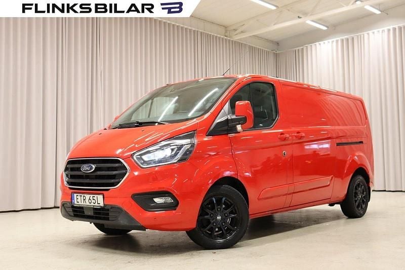 Röd Begagnad 2020 Ford Transit Custom Van | 219 900 kr (Marknadspris) - Bild 1/4