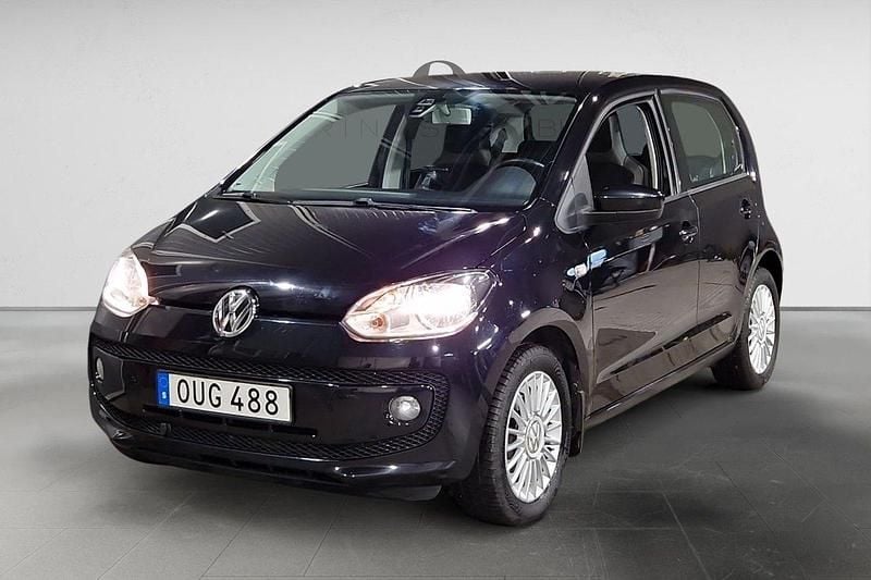 Svart Begagnad 2015 VW up! high up! Halvkombi | 59 900 kr (Bra pris) - Bild 1/3