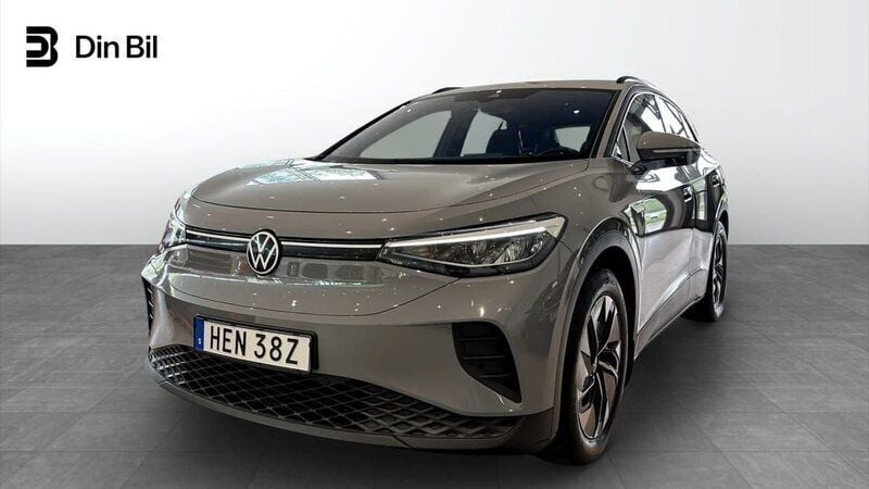 Grå Begagnad 2021 VW ID.4 Pro Performance SUV | 319 900 kr (Marknadspris) - Bild 1/4