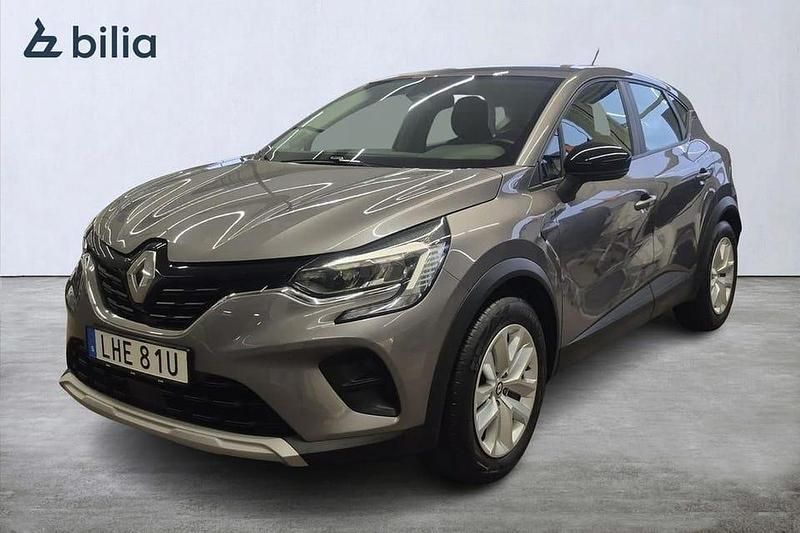 Grå Begagnad 2022 Renault Captur Zen SUV | 164 900 kr (Marknadspris) - Bild 1/3