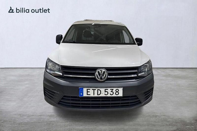 Begagnad VW Caddy 102 HK (75 kW) 2017 Vit Minibuss