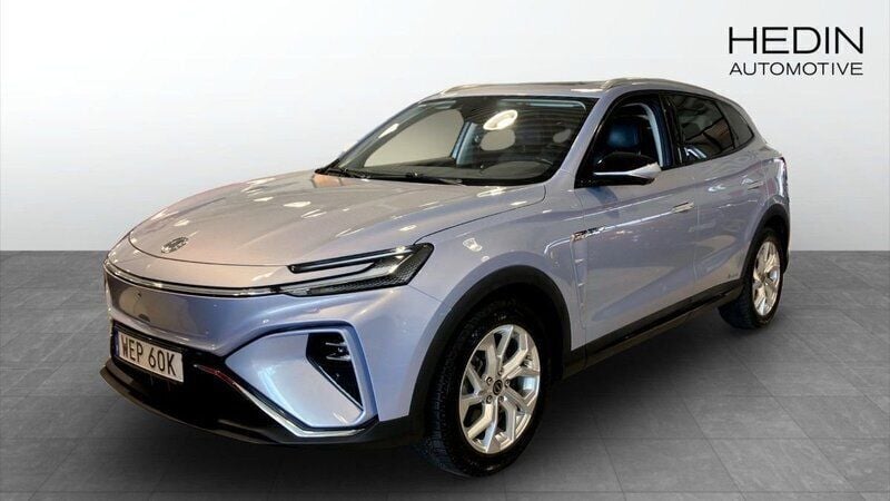 Blå (blue) Begagnad 2022 MG Marvel R Luxury SUV | 269 900 kr (Bra pris) - Bild 1/4