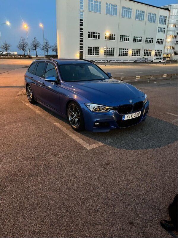 Blå Begagnad 2018 BMW 318 M Sport Kombi | 212 000 kr (Lite dyr) - Bild 1/4